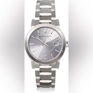 Burberry Grey Dial Stainless Steel Women's Watch